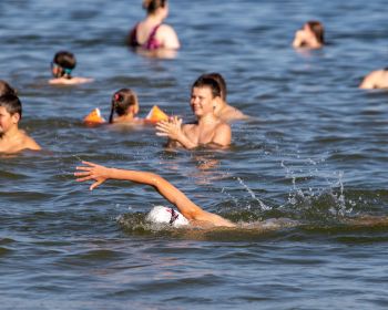 Tautas triatlona stafete 2024, 10.07.2024.