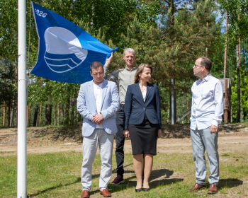 Zilā karoga pacelšana, 1.06.2026.