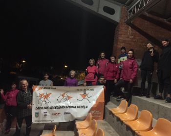 Koptreniņi Veselības sporta nedēļā 2020