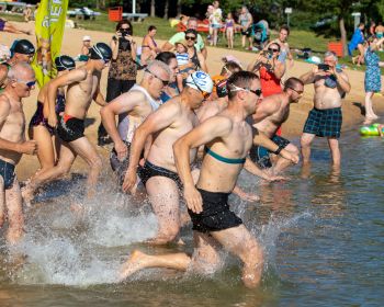 Tautas triatlona stafete 2024, 10.07.2024.