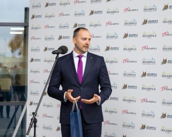 Jēkabpils sporta halles atklāšana, 15.10.2020.