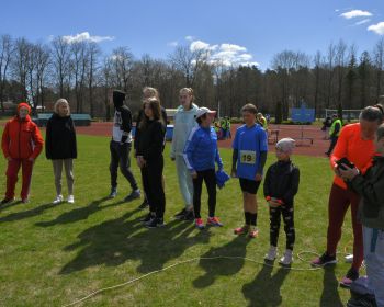 31. Jēkabpils novada atklātais čempionāts vieglatlētikā pieaugušajiem un U-16, 30.04.2022.