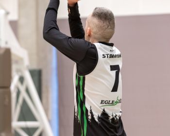 Jēkabpils novada atklātā čempionāta basketbolā pirmās spēles, 9.02.2025.