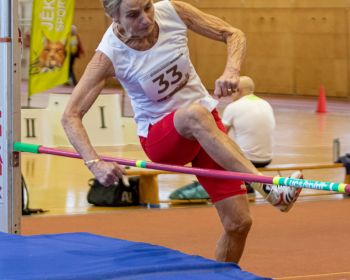Jēkabpils novada atklātais vecmeistaru čempionāts vieglatlētikā telpās, 3.02.2024.
