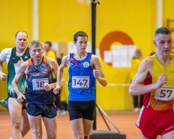Jēkabpils novada atklātais vecmeistaru čempionāts vieglatlētikā telpās, 3.02.2024.