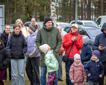 Atjaunotās kameršļūkšanas trases atklāšana, 22.04.2026.