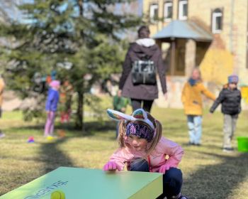 Sportiskās aktivitātes Lieldienās Kena parkā, 17.04.2022.