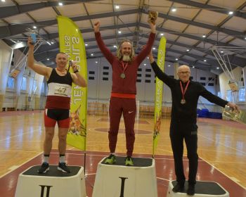 Jēkabpils novada atklātais vecmeistaru čempionāts vieglatlētikā telpās, 4.01.2025.