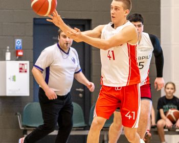 Jēkabpils novada atklātā čempionāta basketbolā pirmās spēles, 9.02.2025.