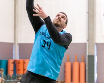 Jēkabpils novada atklātā čempionāta basketbolā pirmās spēles, 9.02.2025.