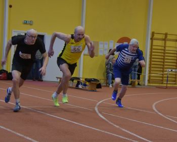 Jēkabpils novada atklātais vecmeistaru čempionāts vieglatlētikā telpās, 4.01.2025.