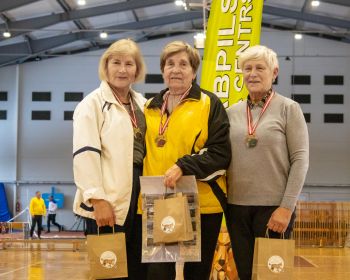 Jēkabpils novada atklātais vecmeistaru čempionāts vieglatlētikā telpās, 3.02.2024.