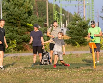 Disku golfs turnīra 