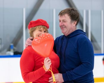 Valentīndienas randiņš slidotavā, 14.02.2022.