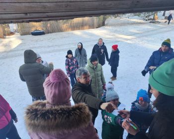 Ģimeņu sportiskais izaicinājums | Ziemas prieki Jēkabpils Mežaparkā, 9.02.2025.