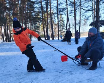 Ģimeņu sportiskais izaicinājums | Ziemas prieki Jēkabpils Mežaparkā, 9.02.2025.