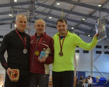 Jēkabpils novada atklātais vecmeistaru čempionāts vieglatlētikā telpās, 4.01.2025.