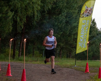 Saulgriežu skrējiens Jēkabpils Mežaparkā, 20.06.2025.