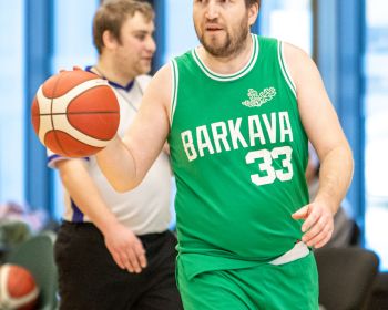 Jēkabpils novada atklātā čempionāta basketbolā pirmās spēles, 9.02.2025.