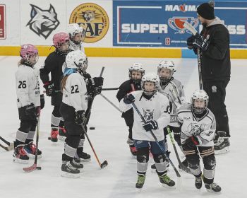 Meiteņu hokeja diena Jēkabpilī, 4.01.2025.