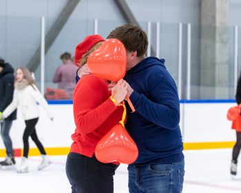 Valentīndienas randiņš slidotavā, 14.02.2022.