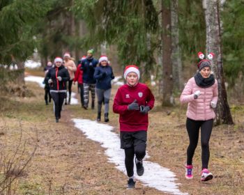Vecgada skrējiens kopā ar Tomasu, 31.12.2023.