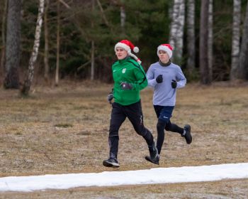 Vecgada skrējiens kopā ar Tomasu, 31.12.2023.