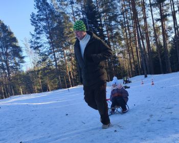 Ģimeņu sportiskais izaicinājums | Ziemas prieki Jēkabpils Mežaparkā, 9.02.2025.