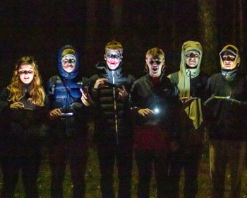 Spoku stāsti Jēkabpils Mežaparkā, 31.10.2023.