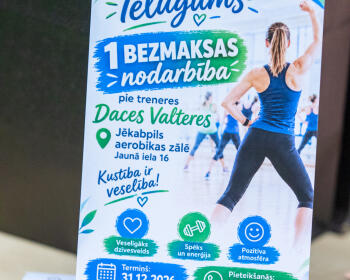 #BeActive Fitnesa diena, 27.09.2026,