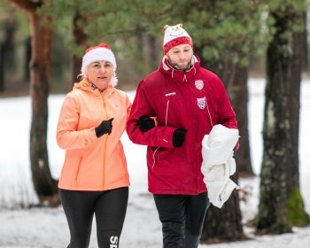 Vecgada skrējiens kopā ar Tomasu, 31.12.2022.