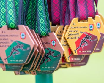 33. Jēkabpils novada atklātais čempionāts vieglatlētikā, 10.-11.05.2024.