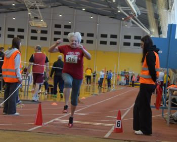 Jēkabpils novada atklātais vecmeistaru čempionāts vieglatlētikā telpās, 4.01.2025.