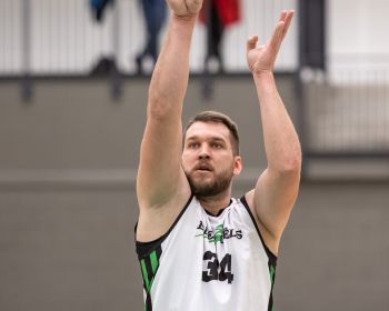 Jēkabpils novada atklātā čempionāta basketbolā pirmās spēles, 9.02.2025.