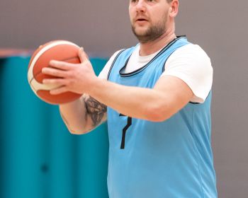 Jēkabpils novada atklātā čempionāta basketbolā pirmās spēles, 9.02.2025.