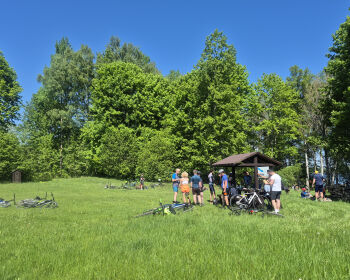 Velobrauciens apkārt Saukas ezeram, 23.05.2026.