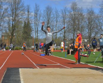 31. Jēkabpils novada atklātais čempionāts vieglatlētikā pieaugušajiem un U-16, 30.04.2022.