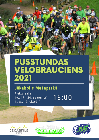 Pusstundas velobrauciens 2021  | 6. kārta/ATCELTA