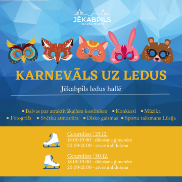 Karnevāls uz ledus (slidošana ģimenēm)