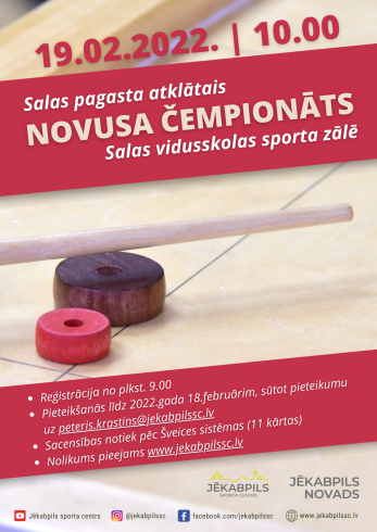 Salas pagasta atklātais čempionāts novusā