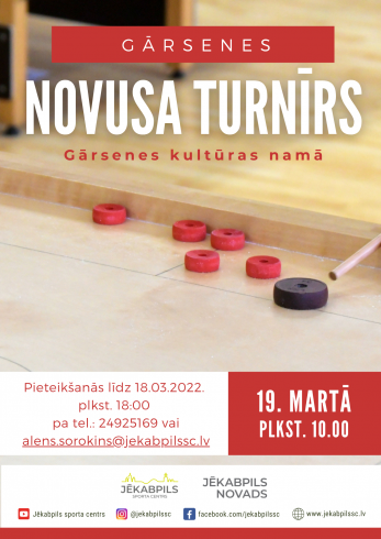 Gārsenes novusa turnīrs