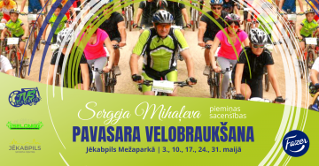 S. Mihaļeva piemiņas sacensības “Pavasara velobraukšana” | 3. kārta