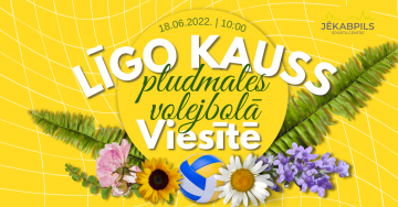 Līgo kauss pludmales volejbolā Viesītē