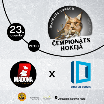 JNAČH: HK “Madona” - HK “Logi un Durvis” 