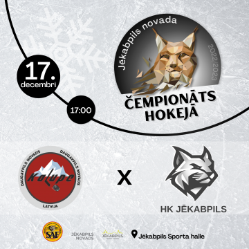 JNAČH: HK “Kalupe” - HK “Jēkabpils”