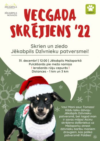 Vecgada skrējiens kopā ar Tomasu