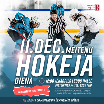 LHF meiteņu hokeja diena