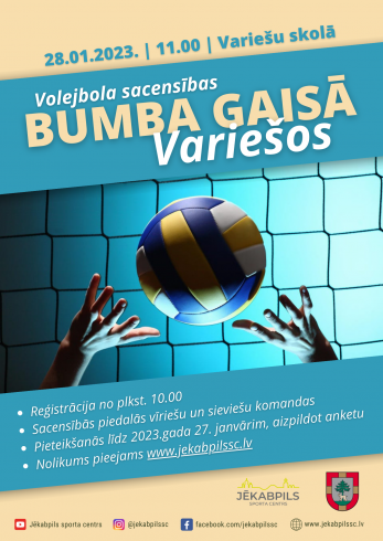 Volejbola sacensības 