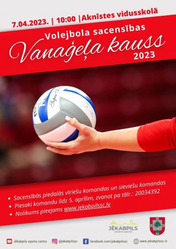 Volejbola sacensības 