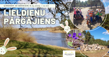 Lieldienu pārgājiens ģimenēm ar bērniem